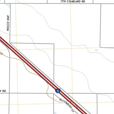 United States Geological Survey Buttonwillow, CA (2021, 24000-Scale) digital map