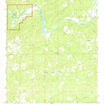 United States Geological Survey Buttston, AL (1971, 24000-Scale) digital map