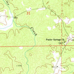 United States Geological Survey Buttston, AL (1971, 24000-Scale) digital map