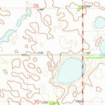 United States Geological Survey Buttzville, ND (1967, 24000-Scale) digital map