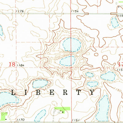 United States Geological Survey Buttzville, ND (1967, 24000-Scale) digital map