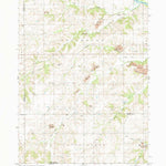 United States Geological Survey Buxton, IA (1982, 24000-Scale) digital map