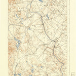 United States Geological Survey Buxton, ME (1892, 62500-Scale) digital map