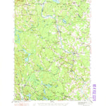 United States Geological Survey Buxton, ME (1942, 62500-Scale) digital map