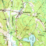 United States Geological Survey Buxton, ME (1942, 62500-Scale) digital map