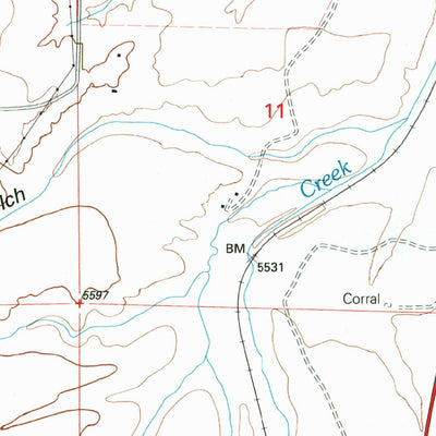United States Geological Survey Buxton, MT (1996, 24000-Scale) digital map