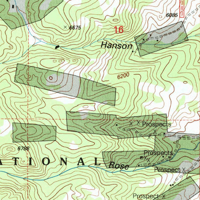 United States Geological Survey Buxton, MT (1996, 24000-Scale) digital map