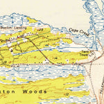United States Geological Survey Buxton, NC (1950, 24000-Scale) digital map