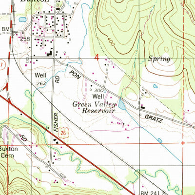 United States Geological Survey Buxton, OR (1979, 24000-Scale) digital map