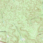 United States Geological Survey Buzzard Peak, TX (1967, 24000-Scale) digital map