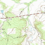 United States Geological Survey Buzzard Roost Knob, TX (1960, 24000-Scale) digital map