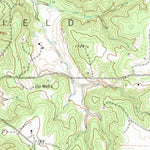 United States Geological Survey Buzzard Roost Knob, TX (1960, 24000-Scale) digital map