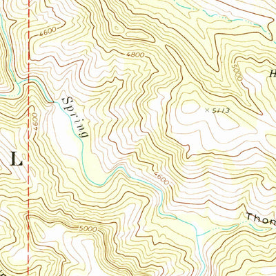 United States Geological Survey Buzzard Roost Mesa, AZ (1972, 24000-Scale) digital map