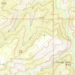 United States Geological Survey Buzzard Roost Mesa, AZ (1972, 24000-Scale) digital map