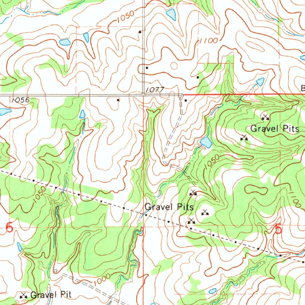Byars, OK (1964, 24000-Scale) Map by United States Geological Survey ...