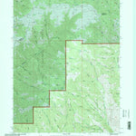 United States Geological Survey Bybee Knoll, UT (1998, 24000-Scale) digital map