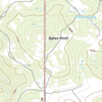United States Geological Survey Bybee Knoll, UT (2020, 24000-Scale) digital map