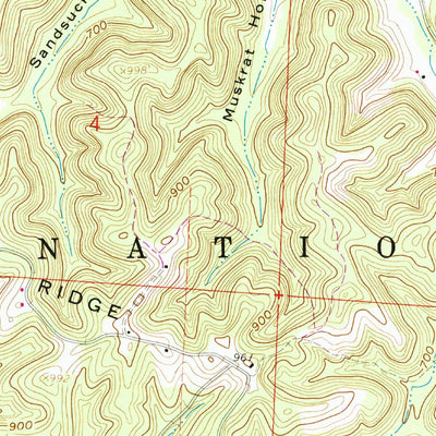 United States Geological Survey Byer, OH (1961, 24000-Scale) digital map