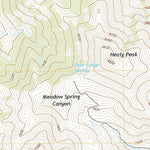 United States Geological Survey Byers Canyon, NV (2021, 24000-Scale) digital map