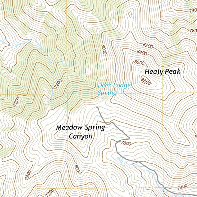 United States Geological Survey Byers Canyon, NV (2021, 24000-Scale) digital map