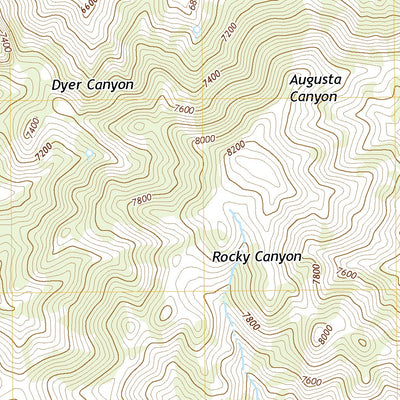 United States Geological Survey Byers Canyon, NV (2021, 24000-Scale) digital map