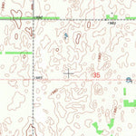 United States Geological Survey Byers, KS (1971, 24000-Scale) digital map