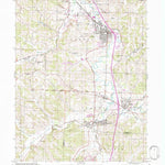 United States Geological Survey Byesville, OH (1994, 24000-Scale) digital map