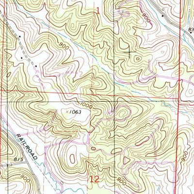 United States Geological Survey Byesville, OH (1994, 24000-Scale) digital map