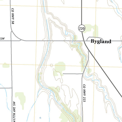 United States Geological Survey Bygland, MN (2022, 24000-Scale) digital map