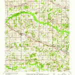 United States Geological Survey Byhalia, MS-TN (1948, 62500-Scale) digital map