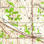 United States Geological Survey Byhalia, MS-TN (1948, 62500-Scale) digital map