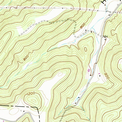 United States Geological Survey Byington, OH (1961, 24000-Scale) digital map