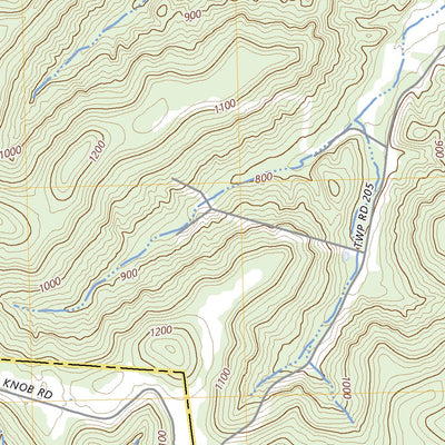 United States Geological Survey Byington, OH (2023, 24000-Scale) digital map