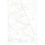 United States Geological Survey Bynum, MT (2020, 24000-Scale) digital map