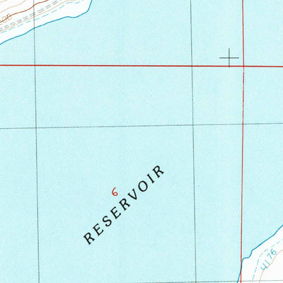 United States Geological Survey Bynum Reservoir, MT (1987, 24000-Scale) digital map
