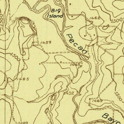 United States Geological Survey Byrds, TX (1924, 48000-Scale) digital map