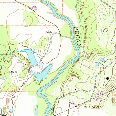 United States Geological Survey Byrds, TX (1969, 24000-Scale) digital map