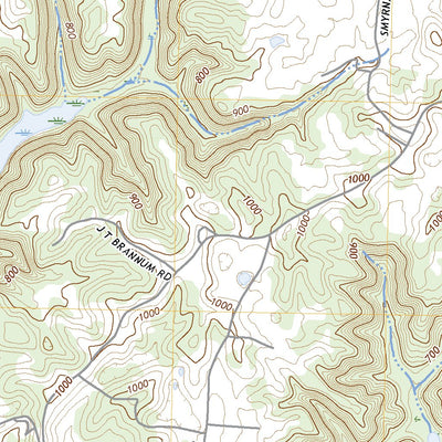 United States Geological Survey Byrdstown, TN (2022, 24000-Scale) digital map