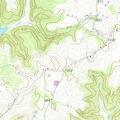 United States Geological Survey Byrdstown, TN-KY (1962, 24000-Scale) digital map