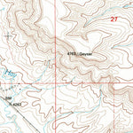 United States Geological Survey Byrne Creek, MT (1995, 24000-Scale) digital map