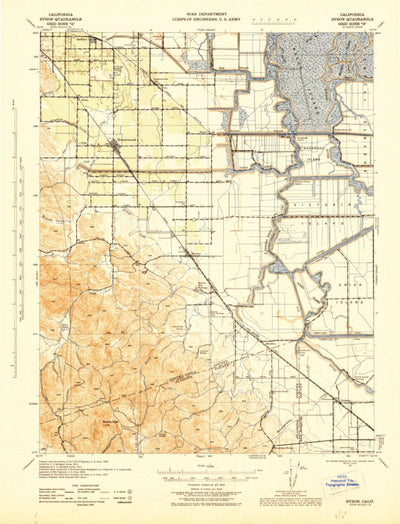 United States Geological Survey Byron, CA (1940, 62500-Scale) digital map