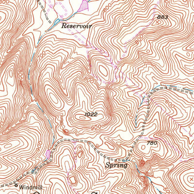 United States Geological Survey Byron Hot Springs, CA (1953, 24000-Scale) digital map