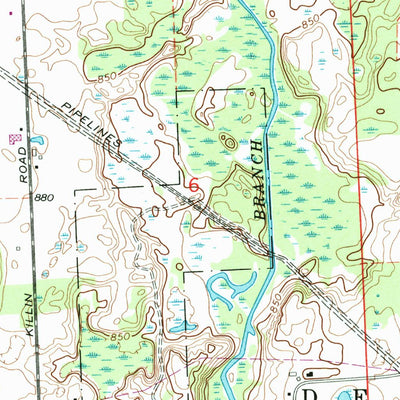 United States Geological Survey Byron, MI (1969, 24000-Scale) digital map