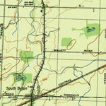 United States Geological Survey Byron, NY (1944, 31680-Scale) digital map