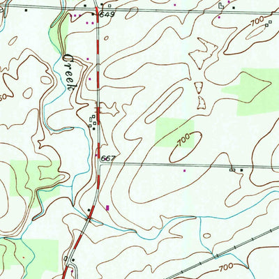 United States Geological Survey Byron, NY (1950, 24000-Scale) digital map