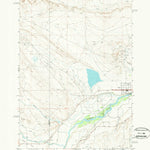 United States Geological Survey Byron, WY (1967, 24000-Scale) digital map