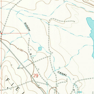United States Geological Survey Byron, WY (1967, 24000-Scale) digital map