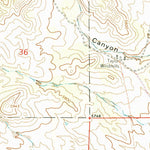 United States Geological Survey C Bar Ranch, NM (1963, 24000-Scale) digital map