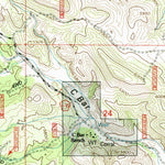 United States Geological Survey C Bar Ranch, NM (1999, 24000-Scale) digital map