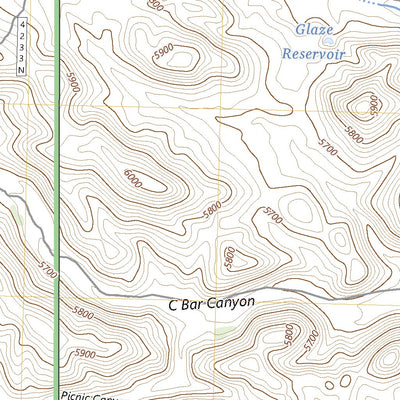 United States Geological Survey C Bar Ranch, NM (2023, 24000-Scale) digital map